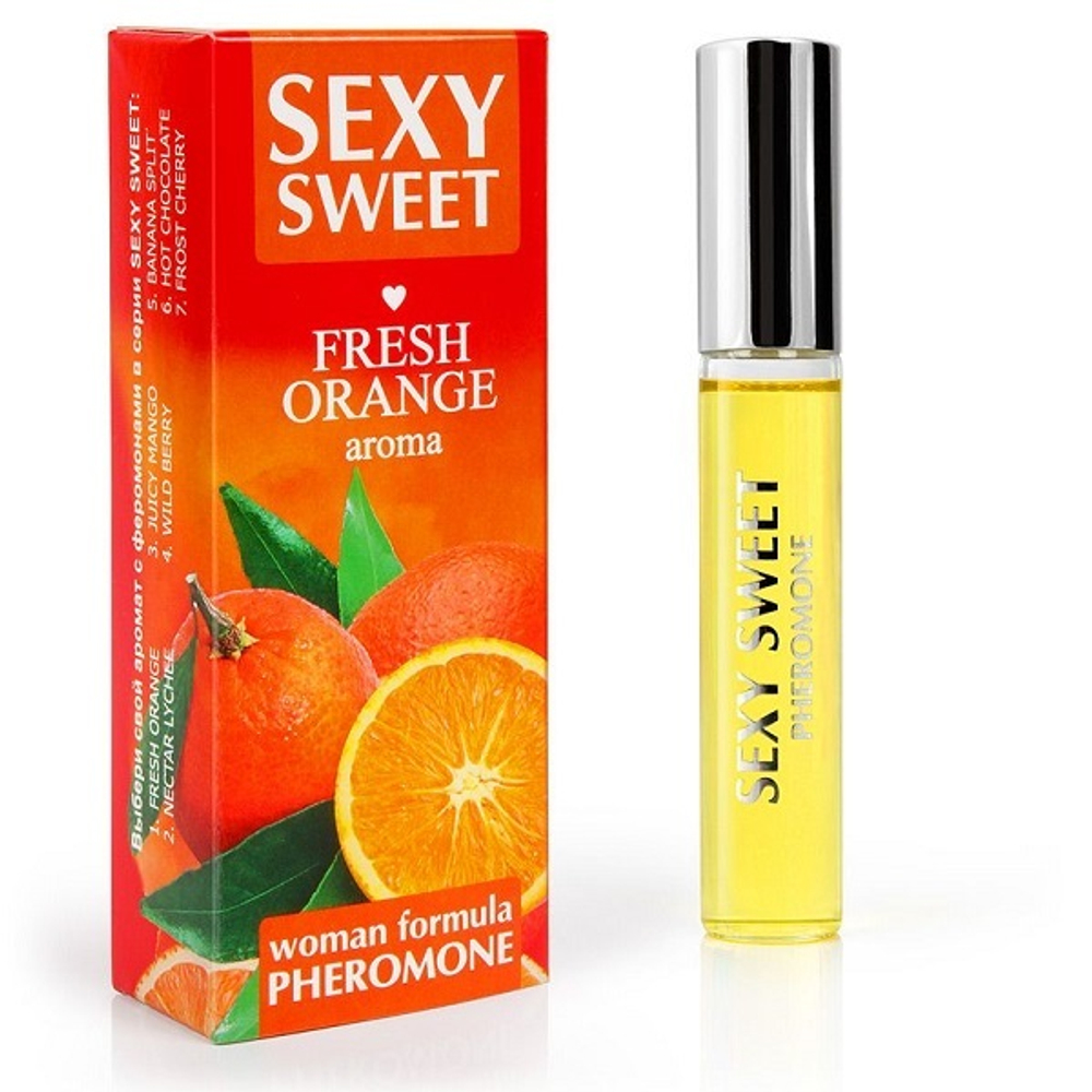 Парфюм для тела с феромонами с ароматом апельсина Биоритм Sexy Sweet