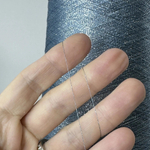 IMAGE - Lineapiu; 80% вискоза, 20% люрекс; 4600м/100гр; col. 40911, цвет: светлый сине-серебристый; Есть бобинки: 210, 180 гр