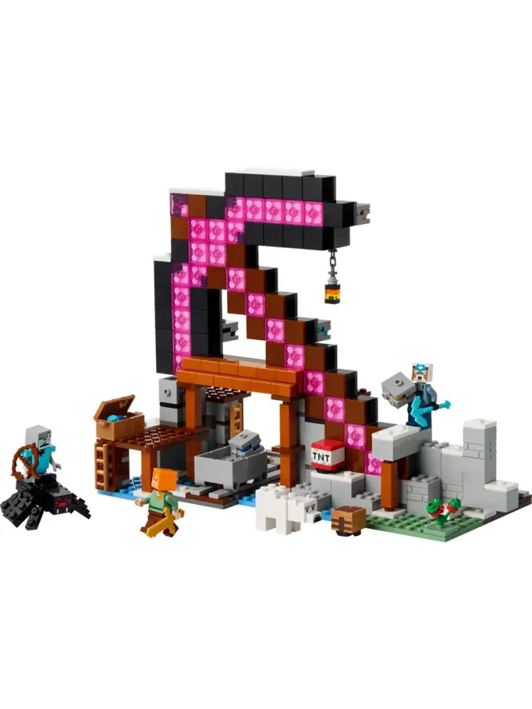 Конструктор Minecraft 21277 Шахта с киркой