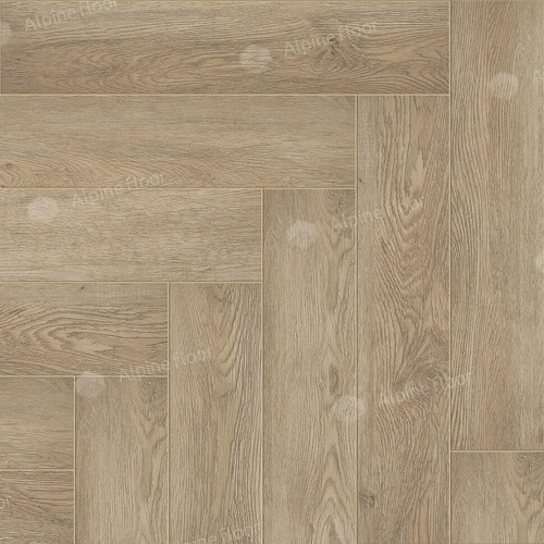 Каменно-полимерная плитка Alpine Floor Паркет лайт (Parquet Light) Дуб Ваниль селект ЭКО 13-3