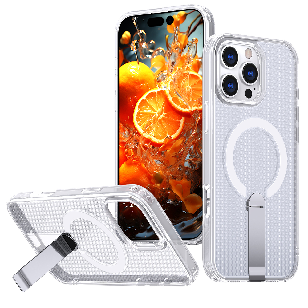 Прозрачный чехол Mesh Pro Magnetic Case для iPhone 16 Pro Max