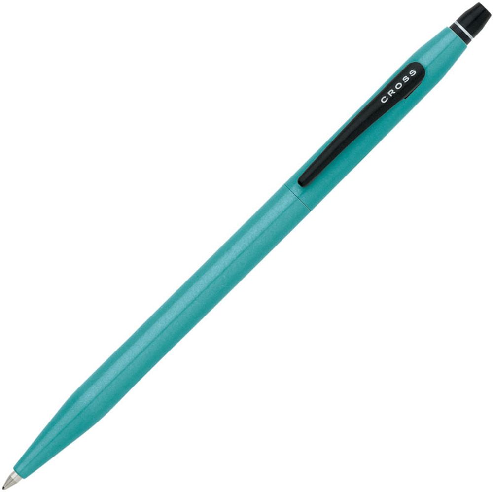 Ручка гелевая Cross Click без колпачка с тонким стержнем Pure Teal (AT0625-5)