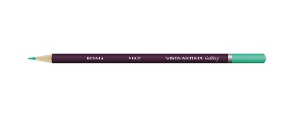 Карандаш цветной художественный заточенный, 6 шт, 603 Мятный (Mint), Vista-Artista Gallery VGCP