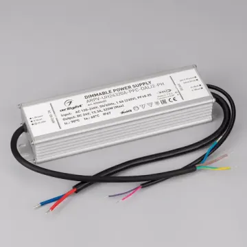 Блок питания 320W 24V 13.3A IP67 ARPV-UH24320A-PFC-DALI2-PH 025654(2) Arlight