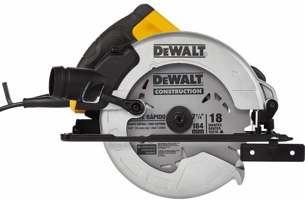 Dewalt Дисковая пила DWE5615, 1500 Вт, 190 мм, 5500 об/мин () DWE5615-QS