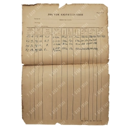 Архив медицинских документов. Машинопись. 1958 г. Врач-лаборант Усоев.