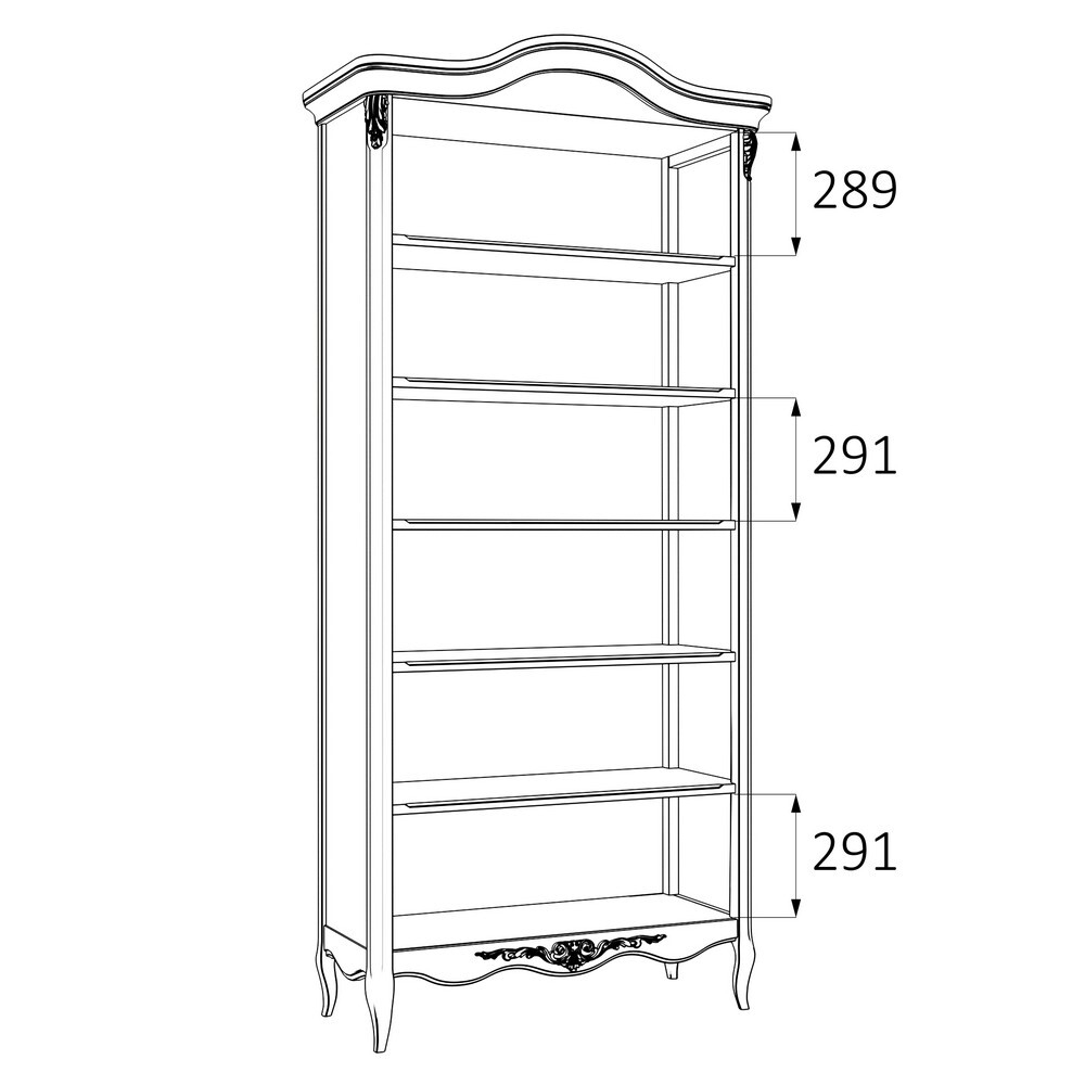 Книжный шкаф G137H