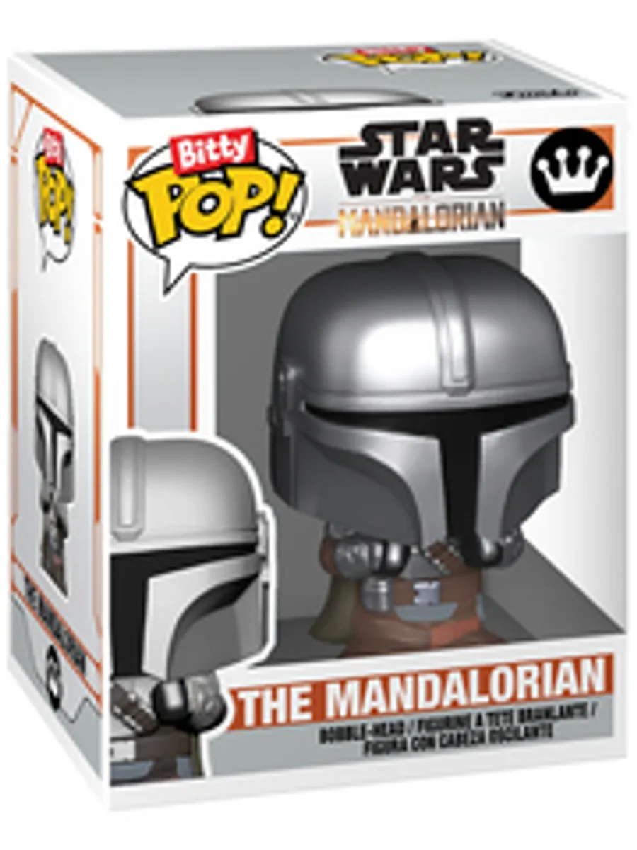 Funko Bitty POP! Star Wars: Mandalorian in N1 Starfighter (with Grogu)