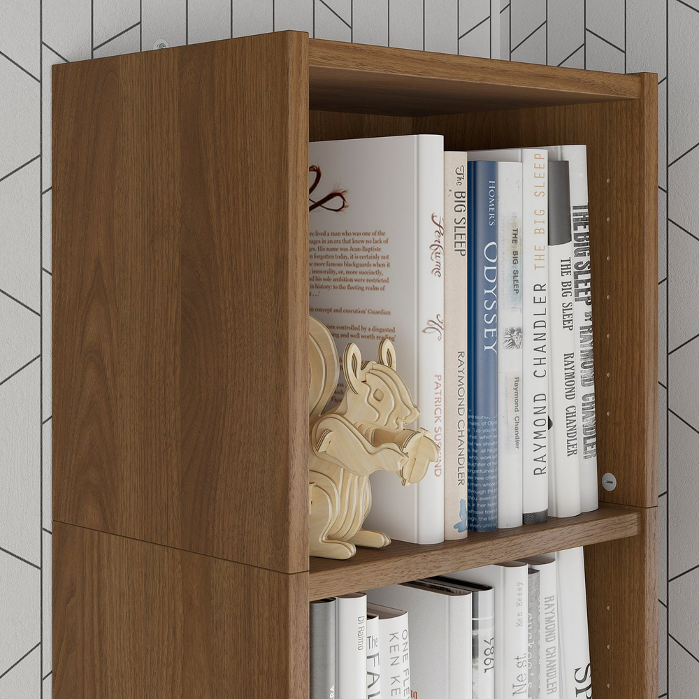 IKEA BILLY  (ИКЕА БИЛЛЙ)  -  Надстройка - коричневый орех 40x28x35 см