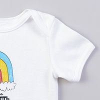 Боди с коротким рукавом "Мамина радость" 0+