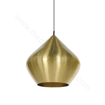 Pendant design lamp  Beat Light Stout by Tom Dixon D35 (Gold)