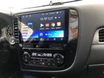 Магнитола для Mitsubishi Outlander 3 2012-2022 (овальный климат) - Teyes CC3 монитор 9" QLED на Android 10, Быстрая, CarPlay, 4G SIM-слот