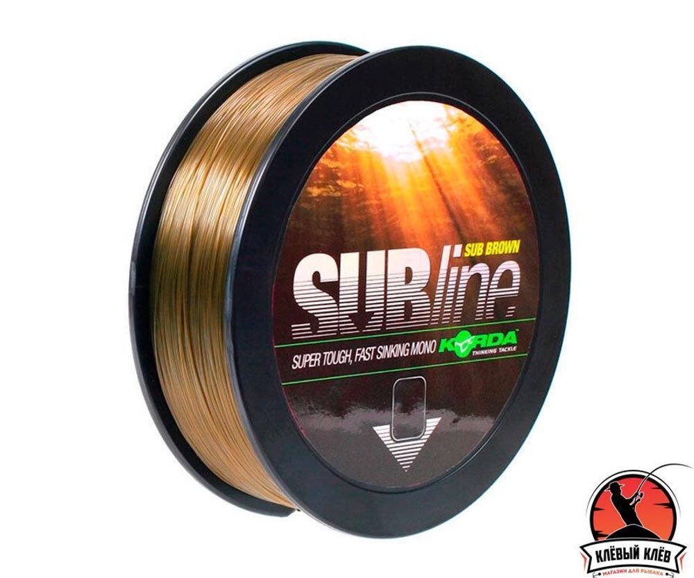 KORDA Леска Subline Brown 0.35мм