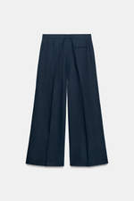 БРЮКИ ПРЯМОГО КРОЯ С ЗАЩИПАМИ — ZW COLLECTION — ZARA