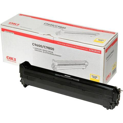 Фотобарабан Oki 42918105 для C9600/C9650/C9655/C9850 Желтый (30K)