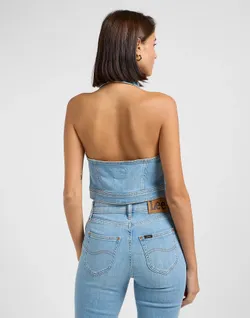 Топ женский LEE DOUBLE SEAMED HALTER