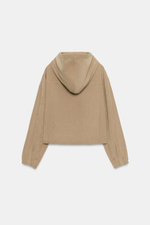БОМБЕР С КАПЮШОНОМ — ZARA