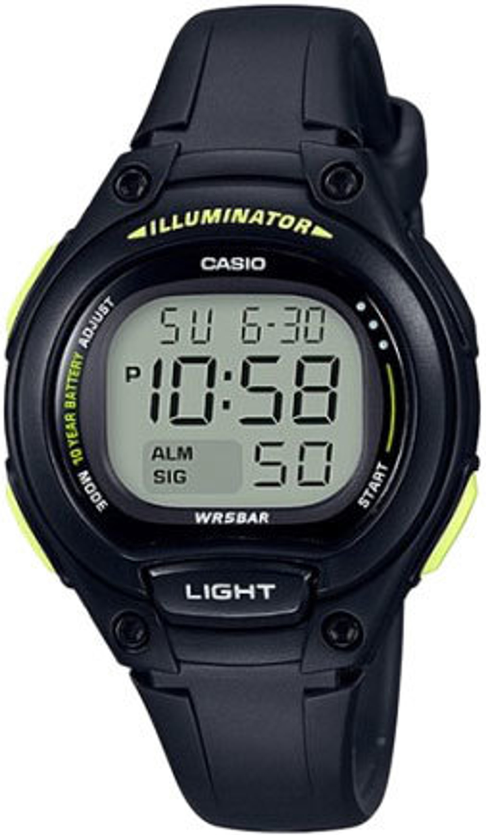 Японские наручные часы Casio Collection LW-203-1B