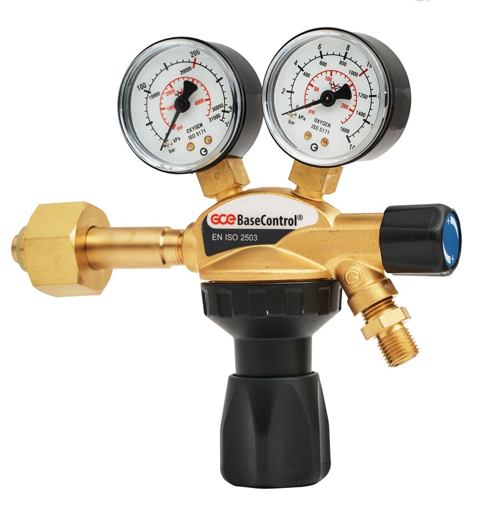 Регулятор BaseControl OXY - 200/10 бар,G3/4";G1/4"