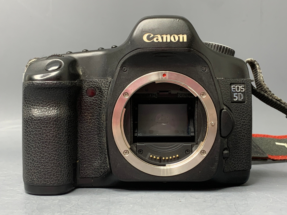 Canon EOS 5D с дефектом
