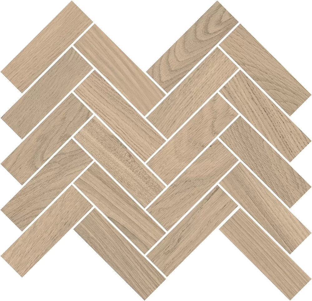 Керамический декор KERAMA MARAZZI МОНТИОНИ мозаичный бежевый тёмный матовый 34x35,5 / 9 мм. T042\SG5264