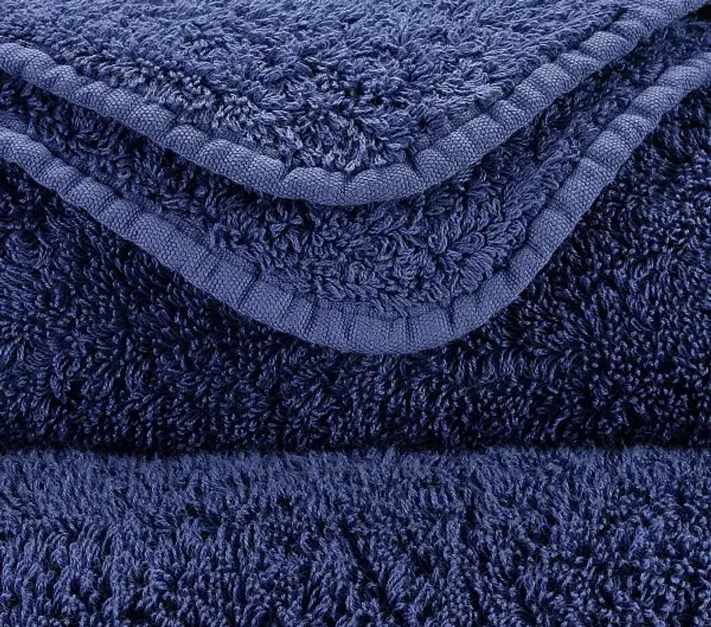 Полотенце 160x200 Abyss & Habidecor Super Pile 332 cadette blue cobalt