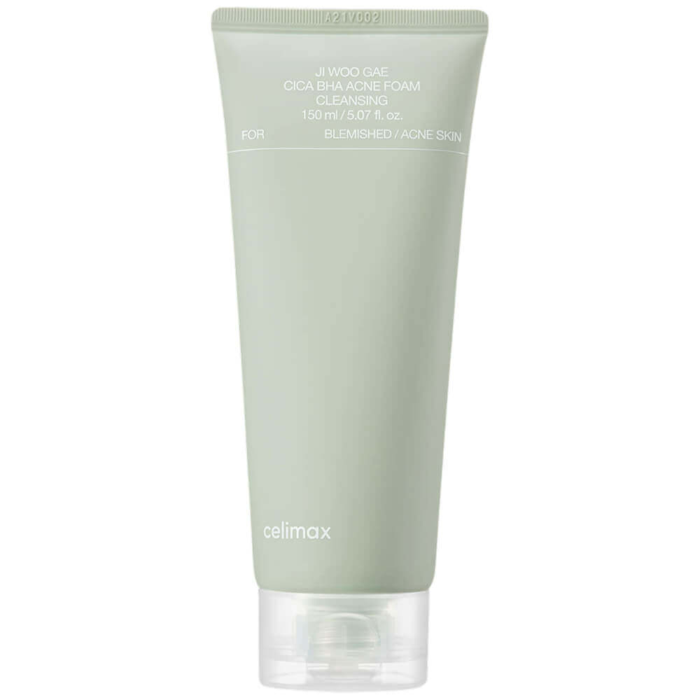 Celimax Ji Woo Gae Cica BHA Acne Foam Cleansing 150ml Очищающая пенка с BHA и центеллой