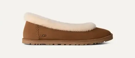 UGG Балетки Zora Bailarinas, каштановый
