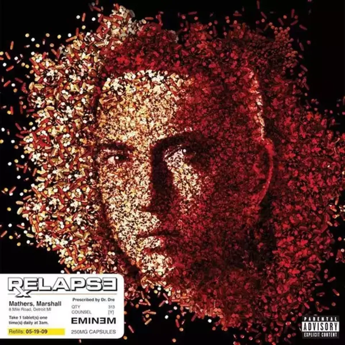 Виниловая пластинка. Eminem - Relapse