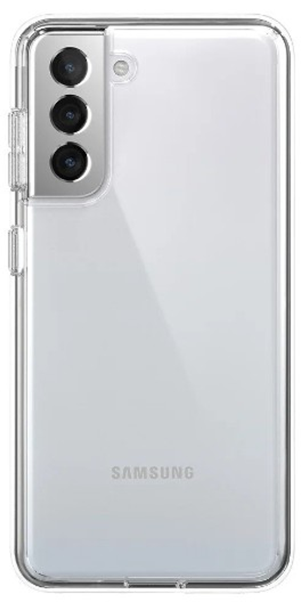 Чехол-накладка силикон 2.0мм Samsung Galaxy S21 прозрачный
