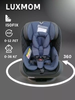 Автокресло Luxmom 299 isofix (серый)