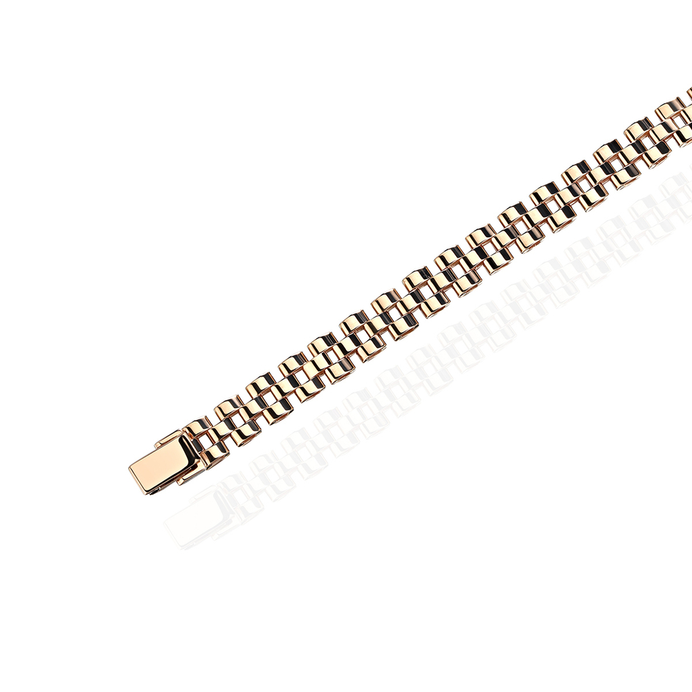 Браслет из красного золота 585 пробы JA-B-012836