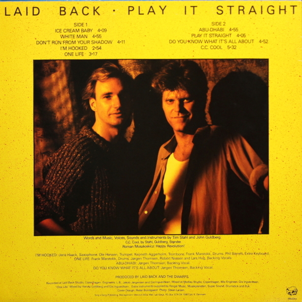 Laid Back / Play It Straight (LP)