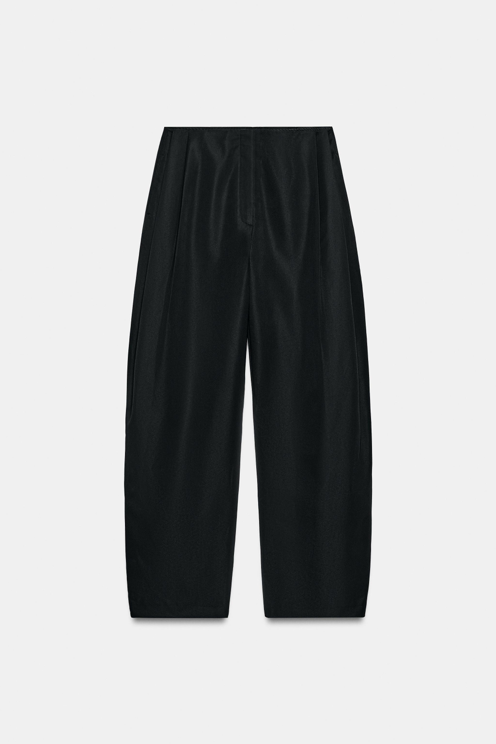 ШИРОКИЕ БРЮКИ С ЗАЩИПАМИ — ZW COLLECTION — ZARA