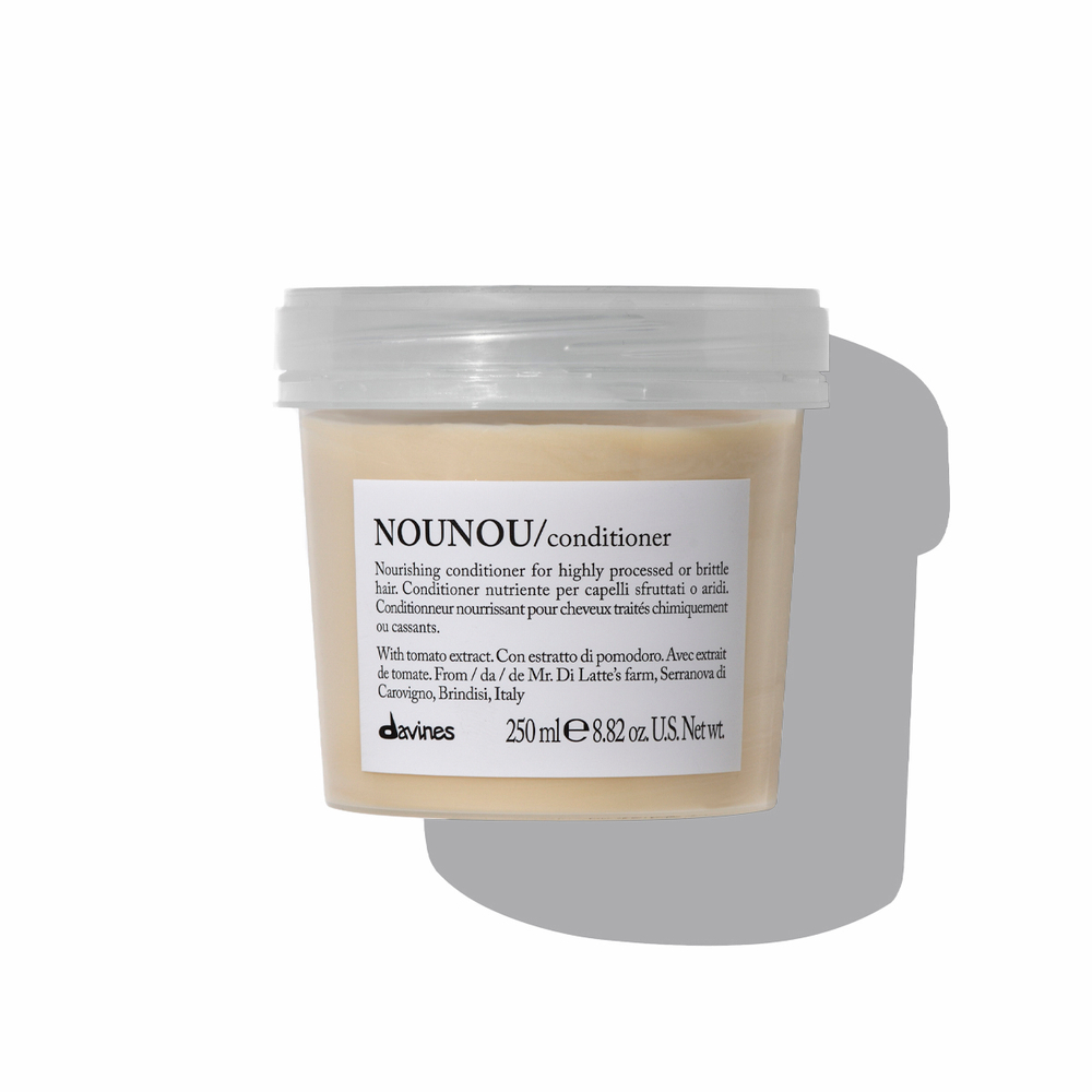 DAVINES(ДАВИНЕС) NOUNOU(НУНУ) ПИТАТЕЛЬНЫЙ КОНДИЦИОНЕР ДЛЯ ПОВРЕЖДЕННЫХ И ЛОМКИХ ВОЛОС 250мл
