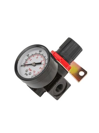 Регулятор давления воздуха 1/4''(F)x1/4''(F)(0-10bar,раб. температура 5°-60°) RockForce##Rock FORCE RF-BR2000