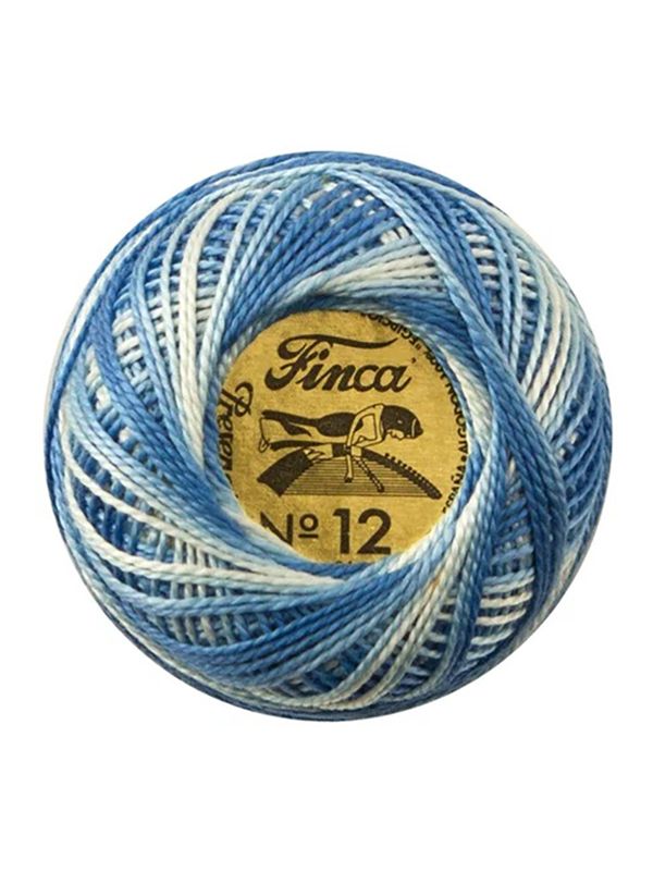 Мулине Finca №12 Perle (Жемчужное), цв. мультиколор 9640 / 1 мот. х 53 метра