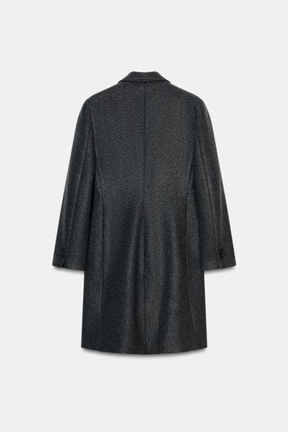 Мягкий пальто с ваткой- ZARA