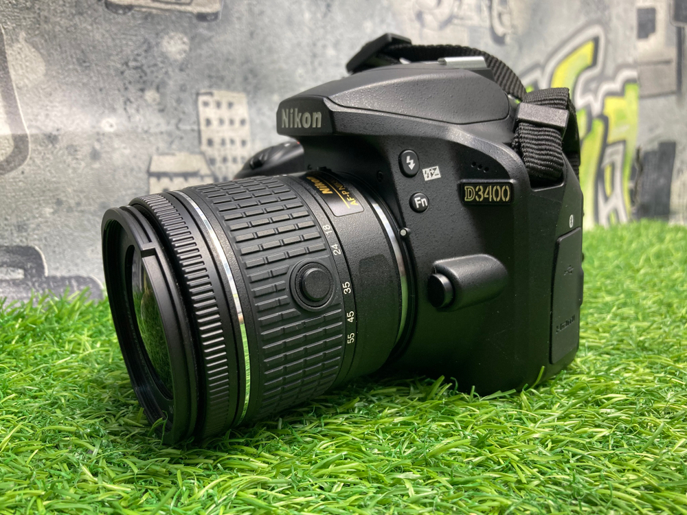 Nikon D3400 Kit AF-P DX 18-55mm G VR 700 кадров