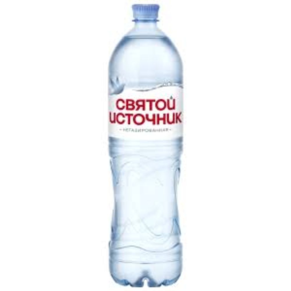 Вода негазированная Святой Источник Пэт 1,5л