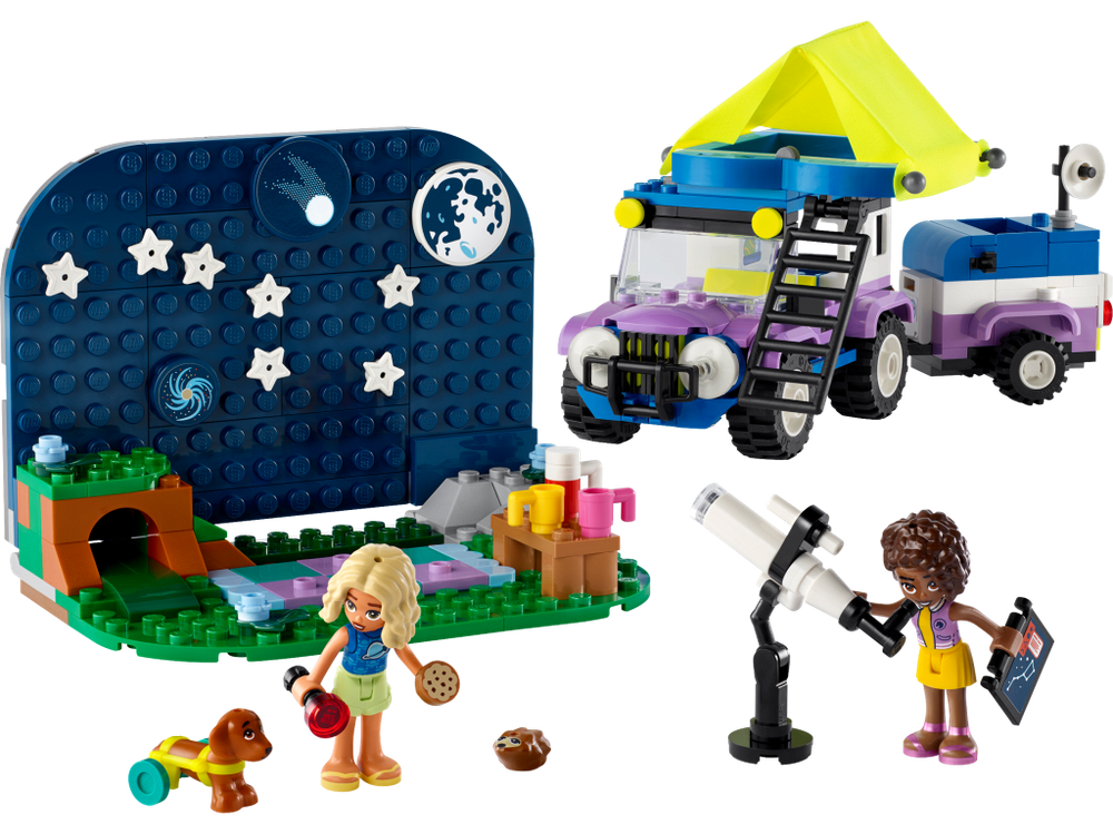 Конструктор Лего Френдс Кемпинг для наблюдения звезд | LEGO Friends Stargazing Camping Vehicle - 42603, 364 деталей (7+)