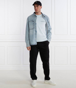 Футболка CALVIN KLEIN JEANS - голубой(J30J324671)