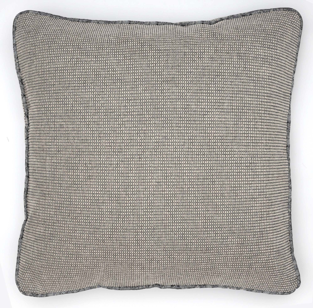 CUBEПодушка декоративная 45х45 серая клетка Textil Roig 45x45