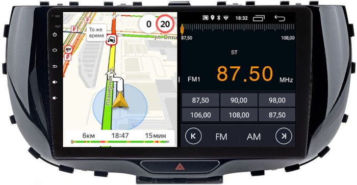 Магнитола для KIA Soul 3 2019+ - Parafar PF527LUX1FHD на Android 13, CarPlay, 4G SIM-слот