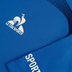 Футболка для мальчика Le Coq Sportif Kids Tennis Pro Short Sleeve N°1 - blue