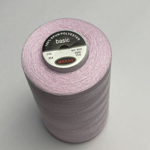 Нитки 40/2 5000 ярд 100% п/э, цвет 354