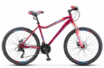 Велосипед 26" Stels Miss-5000 MD  р.16" Вишнёвый/Розовый