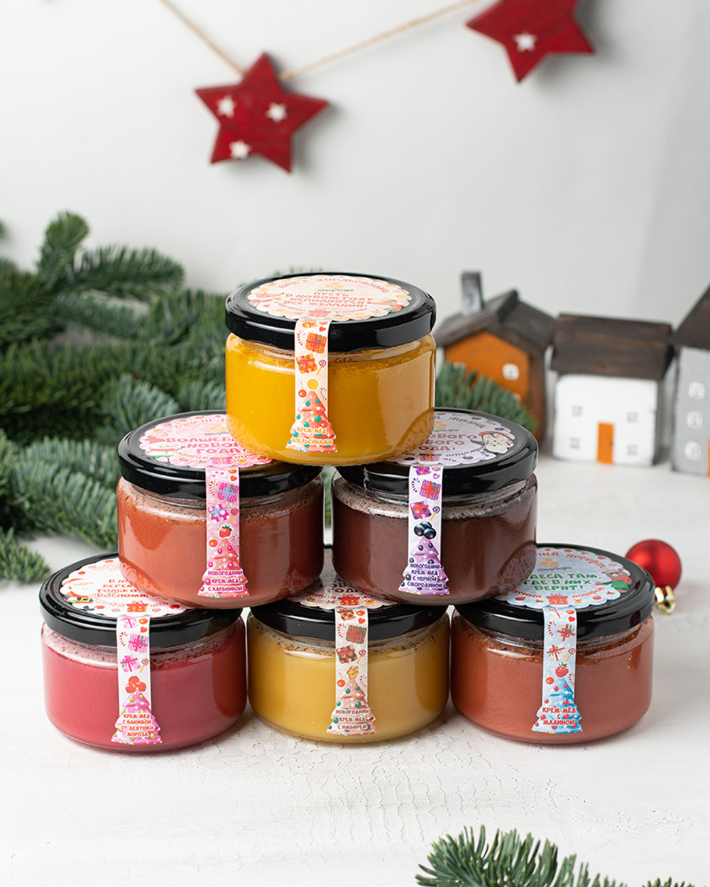 Новогодний набор медового суфле от HoneyForYou