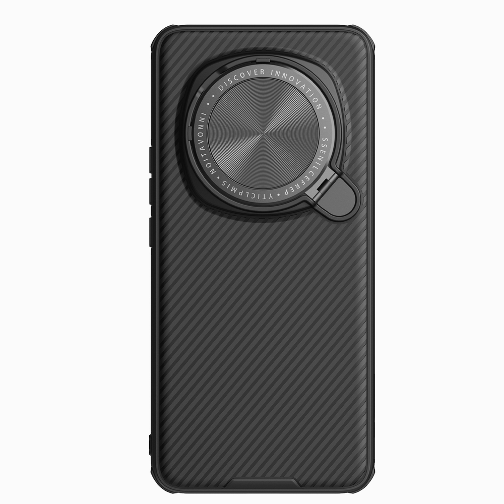 Чехол от Nillkin с металлической откидной крышкой на смартфон Honor Magic 6 Pro, серия CamShield Prop Magnetic Case (с поддержкой магнитной беспроводной зарядки MagSafe)