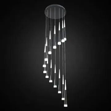 Подвесной светильник светодиодный LED 98W 3000К CL227141 чёрный Вегас Citilux